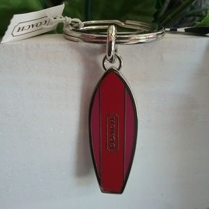 Coach surfboard key ring